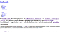 Desktop Screenshot of fundacionio.org